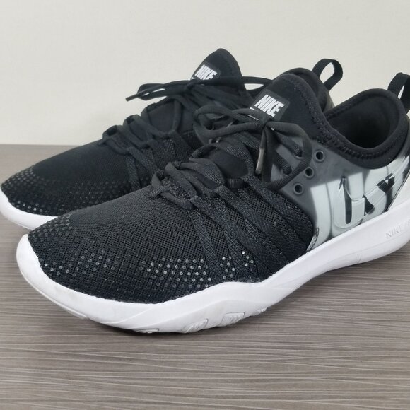 Nike Free TR Fit 7 Premium Training Shoe, Black Textile, Womens Size 8 / 39 - Picture 3 of 12